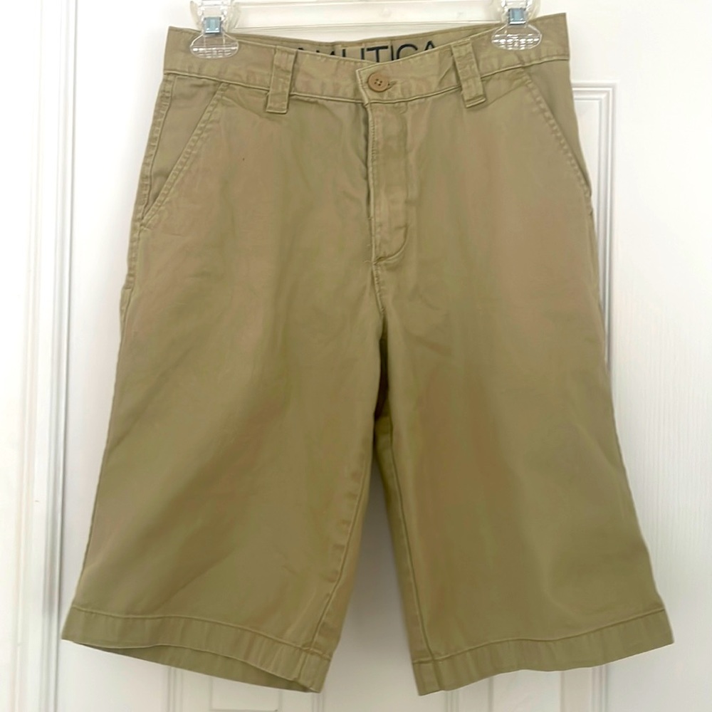Nautica beige shorts for boys